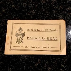 1920s Vintage Photo Postcards Booklet - Royal Palace, Spain
